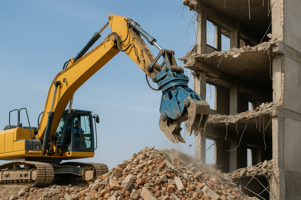 Krasniqi Dienstleistungen – Abbruch