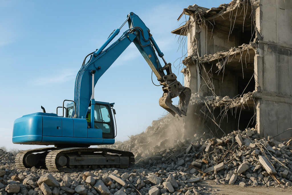 Krasniqi Dienstleistungen – Abbruch