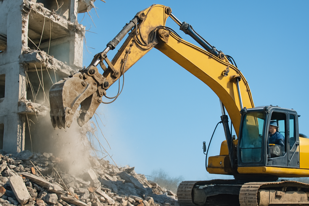 Krasniqi Dienstleistungen – Abrissarbeiten