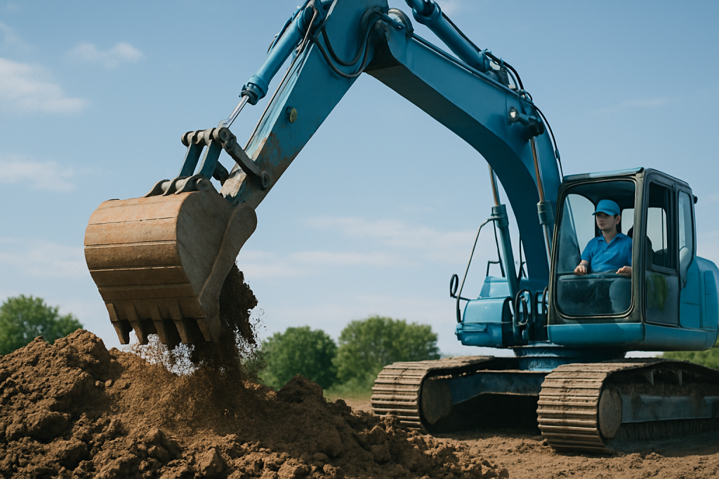 Krasniqi Dienstleistungen – Baggerarbeiten