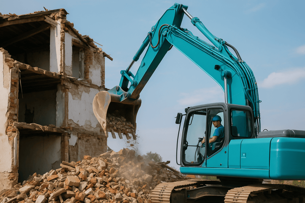 Kompetente Baggerarbeiten und professioneller Service