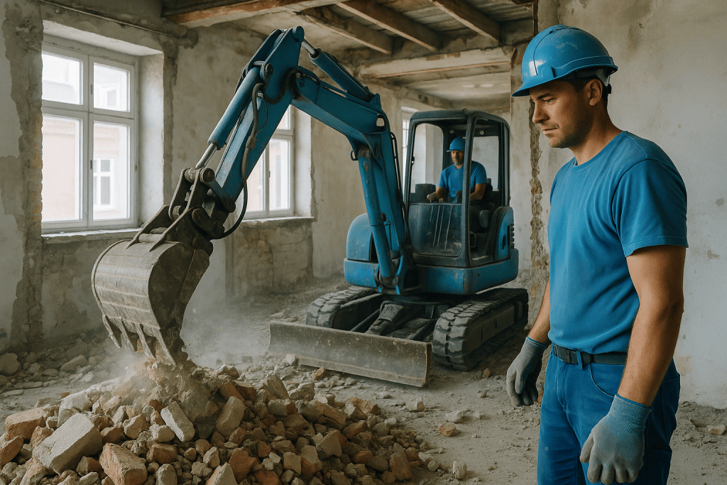 Fachgerechte Entkernung in Heimsheim