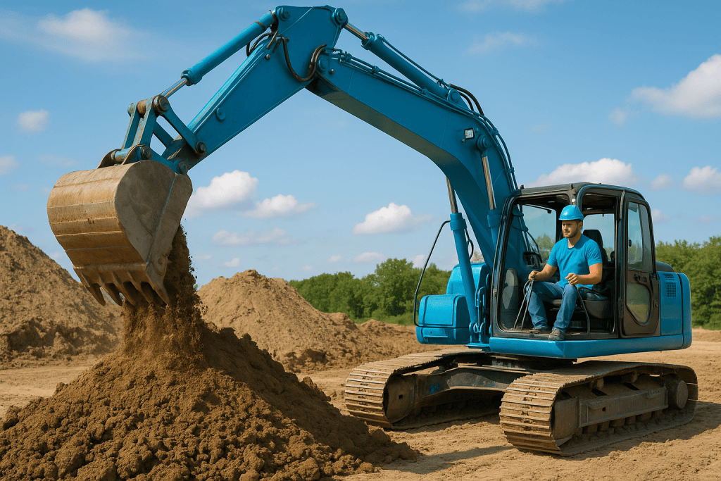 Erdbau und Aushub in Heimsheim
