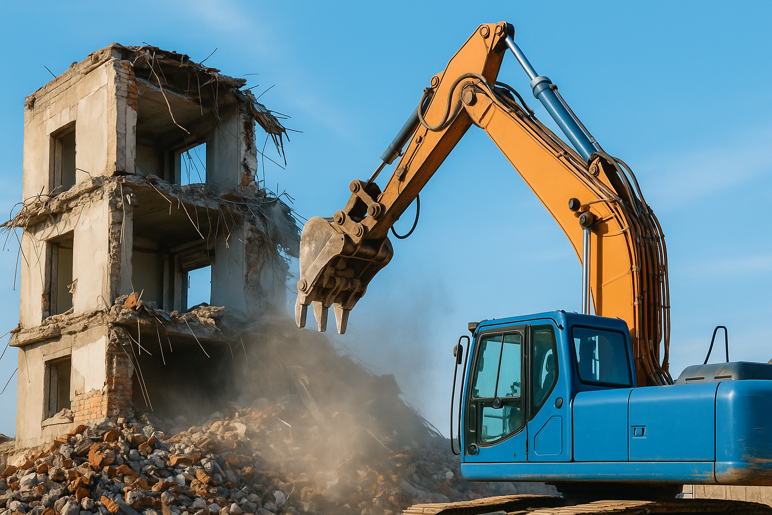 Teilabbruch – Krasniqi Dienstleistungen